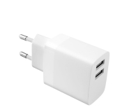 FIXED Ładowarka sieciowa 17W 2xUSB-A + kabel USB-C 1m biały - 1342401 - zdjęcie 3